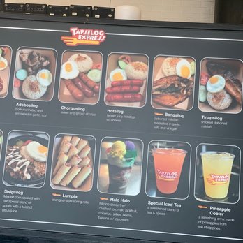 Tapsilog Express - Menu - Filipino Near Me - San Leandro, California Tapsilog Express - Menu - Filipino Near Me - San Leandro, California