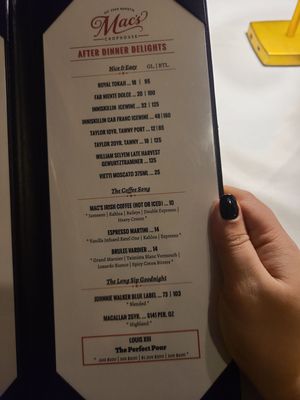 Menu photo 8 Mac's Chophouse Marietta, GA Menu photo 8 Mac's Chophouse Marietta, GA