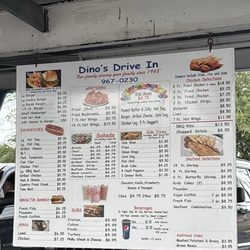 Dino's Drive In - Great Inexpensive food-great prices! Quick service!!