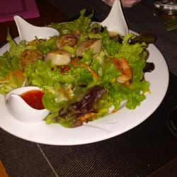 L'Abbaye d'Anny - Salade noix de St Jacques