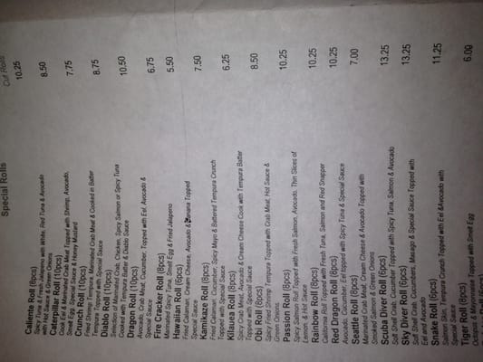 Menu photo 6 Sake Sushi Bar & Lounge Port Arthur, TX