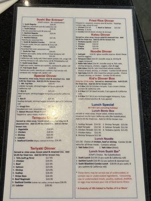 Menu photo 5 Mt. Fuji Sushi & Hibachi Aurora, CO Menu photo 5 Mt. Fuji Sushi & Hibachi Aurora, CO