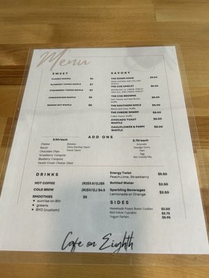 Menu photo 7 Cafe On Eighth Augusta, GA