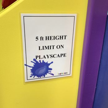 Play-X-Scape - Playscape height limit is 5ft - Indoor Playcenter Near Me - Farmington, Michigan