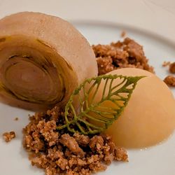 ADEGA Restaurant - Pear dessert