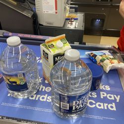 Giant Eagle - Water, Orange Juice, Peanuts, and Frozen Vegetables -- Saturday evening, 13 July 2024