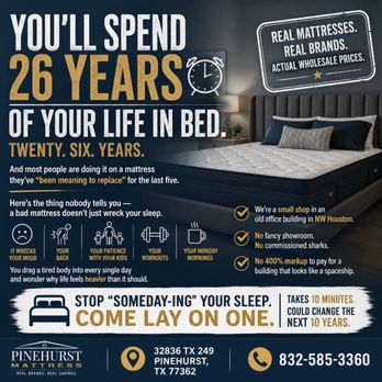 Crazy Mattress Man - Furniture Stores Near Me - Pinehurst, Texas