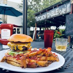 The Kitchen Table Cafe - KTC Burger and Fries