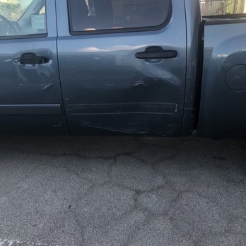 Western Auto Body - 2- Doors on Drivers side on 2007 Silverado pickup truck Body work & Paint Job. - Body Shops Near Me - Gardena, California