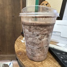 This is the drink I received. It looks nothing like the drink pictured.