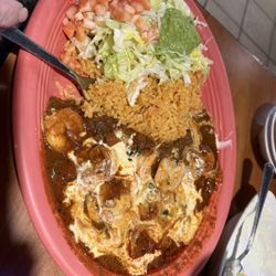 Las Fajitas Mexican Restaurant & Bar - Shrimp dish