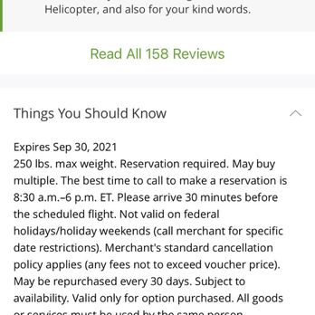 New Your Helicopter - Here the company says the fees can't exceed the price of the service, but they wanted to charge us more than the service the bought. - Aerial Tours Near Me - New York, New York New Your Helicopter - Here the company says the fees can't exceed the price of the service, but they wanted to charge us more than the service the bought. - Aerial Tours Near Me - New York, New York