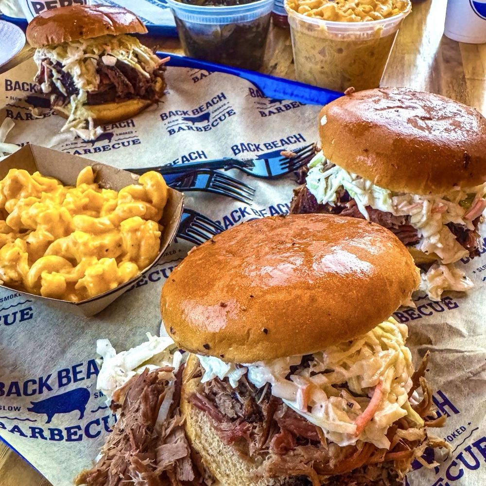 Back Beach Barbecue - Texas Style Brisket, Carolina Pork - Barbeque Near Me - Panama City Beach, Florida Back Beach Barbecue - Texas Style Brisket, Carolina Pork - Barbeque Near Me - Panama City Beach, Florida