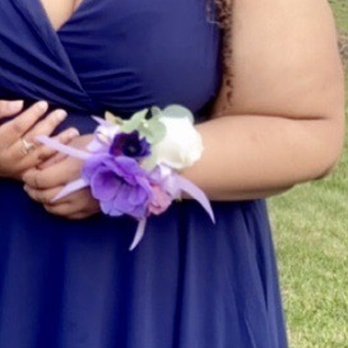 The Blooming Bohemian - Wrist corsage - Floral Designers Near Me - Columbia, Maryland