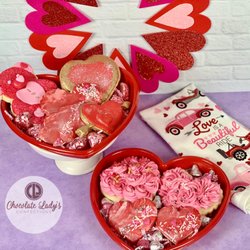 Chocolate Lady’s Confections - Valentine's cookie set