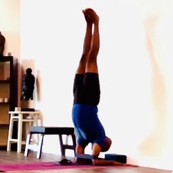 Magic Carpet Yoga - Pincha Mayurasana
