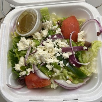 Galaxy Diner - Greek salad to go - Diners Near Me - Stuart, Florida