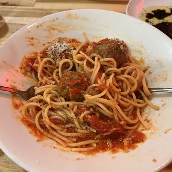 C' Amore Italian Restaurant - Spaghetti & Meatball. Tasty but could have used more basil. - Italian Near Me - Aurora, Colorado C' Amore Italian Restaurant - Spaghetti & Meatball. Tasty but could have used more basil. - Italian Near Me - Aurora, Colorado