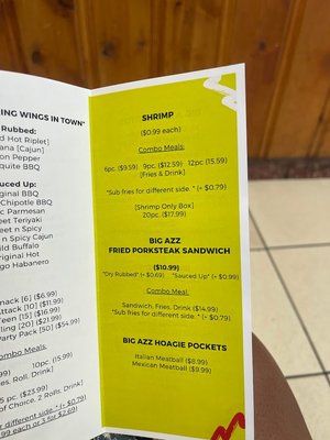 Menu photo 2 Big Dawgs Wings & Things St. Louis, MO