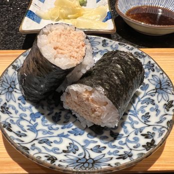 Kaigen - Blue crab hand roll - Japanese Near Me - Orange, California
