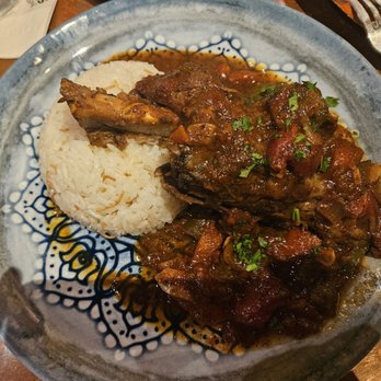Bosphorous Turkish Cuisine - Lamb shank, the rice was delicious - Turkish Near Me - Winter Park, Florida