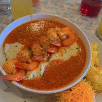 Aurora - Shrimp and grits. Hubs had the Farmers. Always great every time. Thanks to Alec you were amazing sir. - Coffee & Tea Near Me - Oklahoma City, Oklahoma