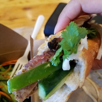 Blurr Kitchen - Roasted pork Banh mi - Asian Fusion Near Me - Santa Clara, California Blurr Kitchen - Roasted pork Banh mi - Asian Fusion Near Me - Santa Clara, California