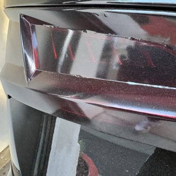 Jet Black Tint - Here are the photos of the poorly installed tint, vehicle damage. Brake light tint has already began to fall off. - Car Window Tinting Near Me - Hayward, California Jet Black Tint - Here are the photos of the poorly installed tint, vehicle damage. Brake light tint has already began to fall off. - Car Window Tinting Near Me - Hayward, California