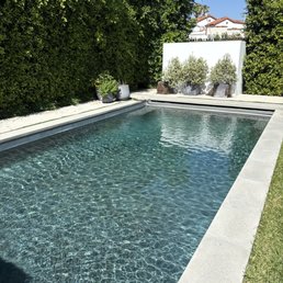 Pool after cleaning and service Pool after cleaning and service