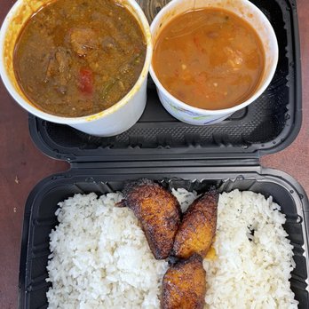 El Lechon De Negron - Carne Guisada (WEDNESDAY ONLY).  Grubhub delivery so disappointed. Rice cold undercooked and the portion is insulting for $14. - Food Trucks Near Me - Union, New Jersey