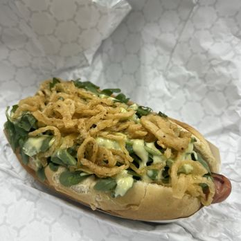 Haute Doggery - Gold Standard Really nice flavor - Hot Dogs Near Me - Las Vegas, Nevada Haute Doggery - Gold Standard Really nice flavor - Hot Dogs Near Me - Las Vegas, Nevada