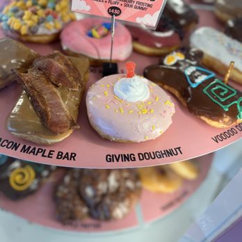 Voodoo Doughnut - what i ordered SLS - was good but too sugary? WTHeck - Donuts Near Me - Vancouver, Washington
