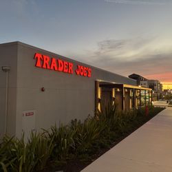 Trader Joe's - Dawn sets over the Monterey dunes and Trader Joe's.