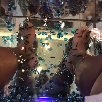 Dr Fish Spa - The fish massaging my feet... - Day Spas Near Me - Las Vegas, Nevada Dr Fish Spa - The fish massaging my feet... - Day Spas Near Me - Las Vegas, Nevada