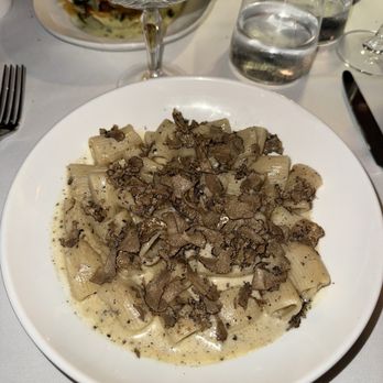 The Polo Room - Black Truffle Rigatoni Pecorino, Shaved Summer Truffle - Argentine Near Me - Palm Beach, Florida The Polo Room - Black Truffle Rigatoni Pecorino, Shaved Summer Truffle - Argentine Near Me - Palm Beach, Florida