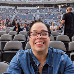 Another selfie while seated at the Orchestra level of the concert Another selfie while seated at the Orchestra level of the concert