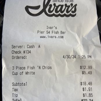Ivar's Fish Bar - Seafood Near Me - Seattle, Washington Ivar's Fish Bar - Seafood Near Me - Seattle, Washington