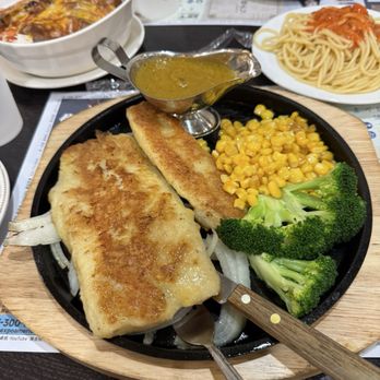 Cafe Spot - Sole teppanyaki with curry sauce - Cafes Near Me - Temple City, California