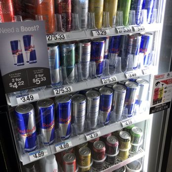 Guy's Corner - a refrigerator full of cans of soda - Grocery Near Me - Madison, California