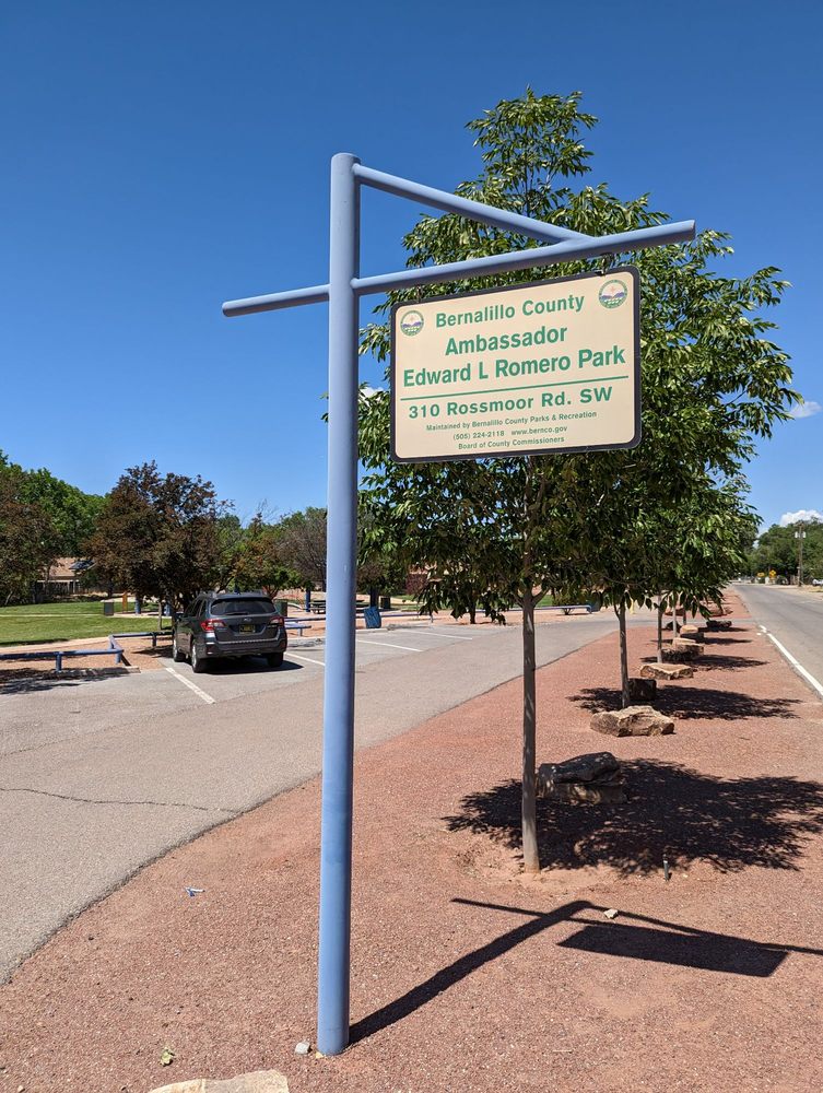 Ambassador Edward L. Romero Park Logo