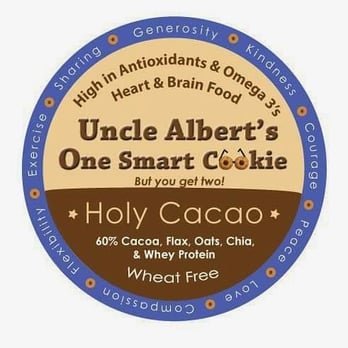 Lindsay Water & Ice - label for uncle albert's one smart cookie - Ice Cream & Frozen Yogurt Near Me - Mesa, Arizona Lindsay Water & Ice - label for uncle albert's one smart cookie - Ice Cream & Frozen Yogurt Near Me - Mesa, Arizona