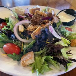 Bootleggers Bar & Grille - Great grilled chicken salad special today I think it was 8 bucks. Char grilled flavor!