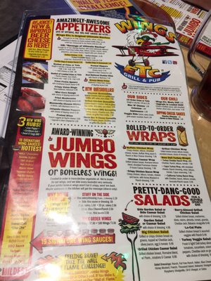 Menu photo 4 Wings Etc Lafayette, IN