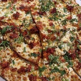 Corn Asparagus Pizza