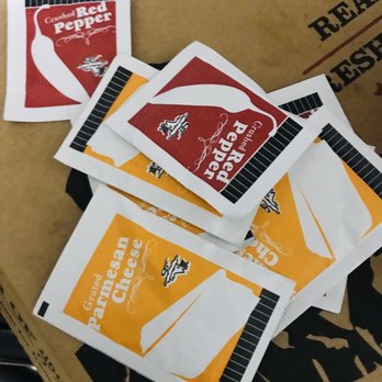 Godfather's Pizza - Cheese and red pepper packets - Pizza Near Me - Birmingham, Alabama Godfather's Pizza - Cheese and red pepper packets - Pizza Near Me - Birmingham, Alabama