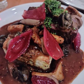 Marrow - Braised short rib. Their meats are always a highlight and didn't require a knife to eat. The pickled onions where amazing flavor burst - Cocktail Bars Near Me - Rochester, Minnesota