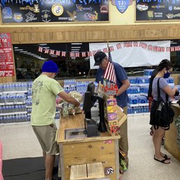 Getting goods!