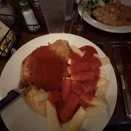 Cutlet with rigatoni pasta Cutlet with rigatoni pasta
