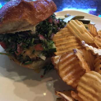 Avenue American Bistro - Falafel Burger to die for. - Sports Bars Near Me - Wayne, Michigan Avenue American Bistro - Falafel Burger to die for. - Sports Bars Near Me - Wayne, Michigan