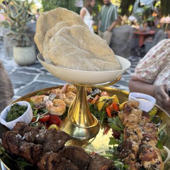 Night Hawk - Skewer platter. - Greek Near Me - Coronado, California